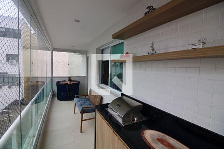 Varanda da Sala de apartamento à venda com 3 quartos, 99m² em Barra da Tijuca, Rio de Janeiro