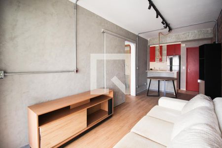 Sala de apartamento para alugar com 1 quarto, 45m² em Itaim Bibi, São Paulo
