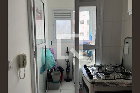 Cozinha de apartamento à venda com 1 quarto, 34m² em Barra Funda, São Paulo