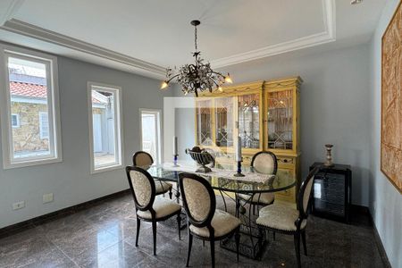 Sala de Jantar de casa de condomínio à venda com 4 quartos, 432m² em Alphaville, Santana de Parnaíba