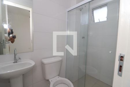 Banheiro de apartamento à venda com 1 quarto, 37m² em Vila Carrao, São Paulo