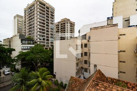 Vista da sala  de apartamento à venda com 3 quartos, 92m² em Ipanema, Rio de Janeiro