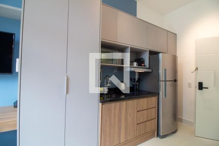 Studio para alugar com 25m², 1 quarto e sem vagaCozinha - Armários