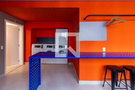 Studio para alugar com 24m², 1 quarto e sem vaga Studio para alugar com 24m², 1 quarto e sem vagaLavanderia