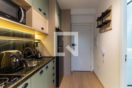 Studio para alugar com 24m², 1 quarto e sem vaga Studio para alugar com 24m², 1 quarto e sem vagaCozinha