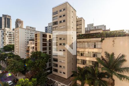 Sala - Vista de apartamento à venda com 3 quartos, 154m² em Higienópolis, São Paulo