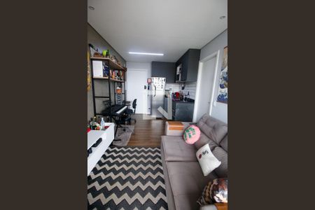 Sala de apartamento à venda com 1 quarto, 35m² em Real Parque, São Paulo