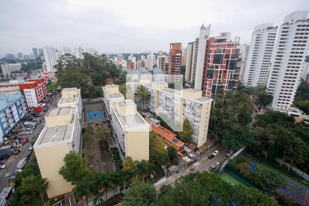 Vista da Varanda de apartamento à venda com 1 quarto, 35m² em Real Parque, São Paulo