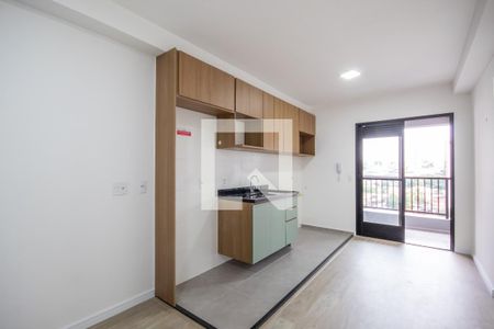 Sala e Cozinha de apartamento para alugar com 1 quarto, 34m² em Centro, Osasco
