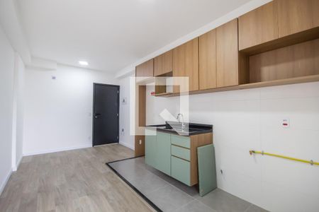 Sala e Cozinha de apartamento para alugar com 1 quarto, 34m² em Centro, Osasco