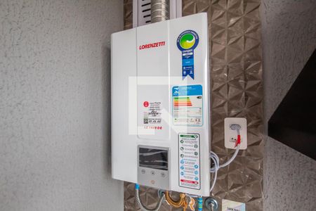 Apartamento para alugar com 34m², 1 quarto e 1 vagaSacada - Aquecedor