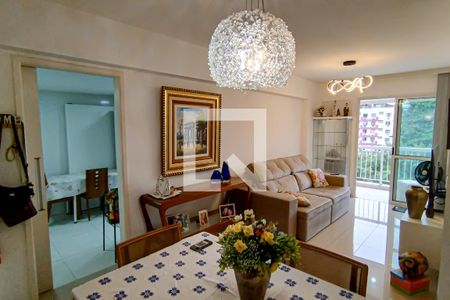 sala de apartamento à venda com 3 quartos, 90m² em Taquara, Rio de Janeiro