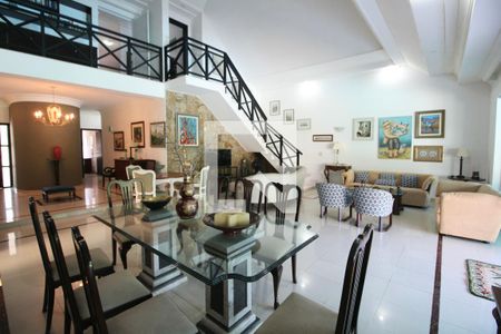 Sala de casa de condomínio para alugar com 4 quartos, 350m² em Acapulco, Guarujá