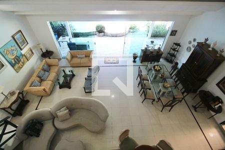 Sala de casa de condomínio para alugar com 4 quartos, 350m² em Acapulco, Guarujá