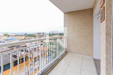 varanda de apartamento à venda com 2 quartos, 57m² em Vila Gomes, São Paulo