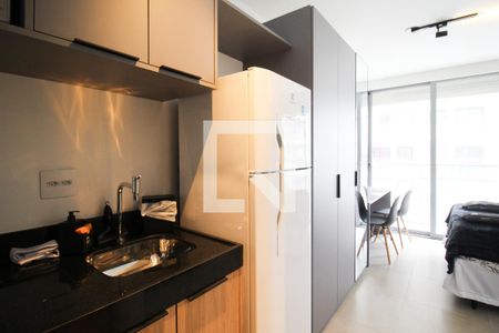 Studio à venda com 23m², 1 quarto e sem vagaCozinha