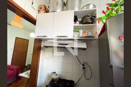 Cozinha de apartamento à venda com 2 quartos, 42m² em Eldorado, Contagem