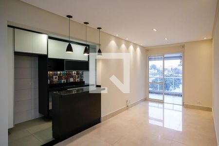 Sala de apartamento para alugar com 2 quartos, 80m² em Barcelona, São Caetano do Sul