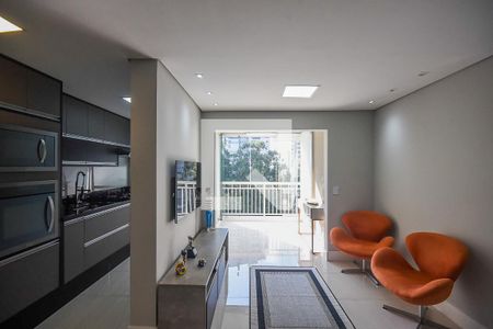 Sala de apartamento à venda com 2 quartos, 57m² em Parque Reboucas, São Paulo