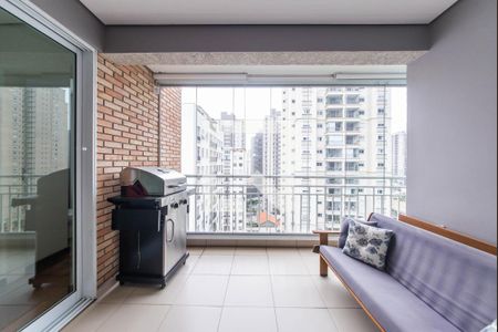 Varanda de apartamento à venda com 2 quartos, 103m² em Jardim das Acácias, São Paulo