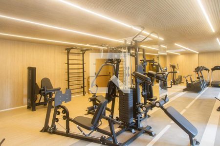 Studio para alugar com 25m², 1 quarto e sem vaga Studio para alugar com 25m², 1 quarto e sem vagaAcademia