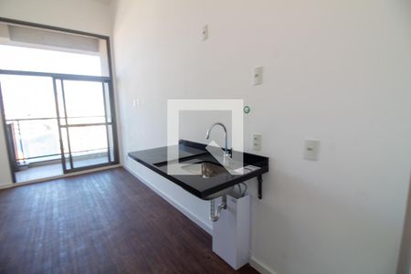 Cozinha de kitnet/studio para alugar com 1 quarto, 25m² em Jardim das Acacias, São Paulo