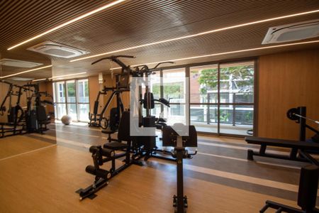 Studio para alugar com 25m², 1 quarto e sem vaga Studio para alugar com 25m², 1 quarto e sem vagaÁrea comum - Academia