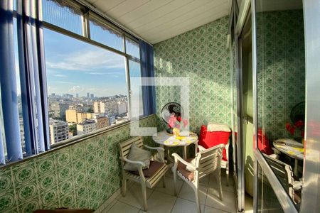 Varanda de apartamento para alugar com 1 quarto, 80m² em Flamengo, Rio de Janeiro