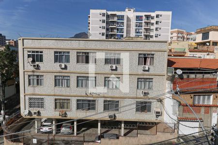 Varanda da Sala vista de apartamento à venda com 2 quartos, 70m² em Todos Os Santos, Rio de Janeiro