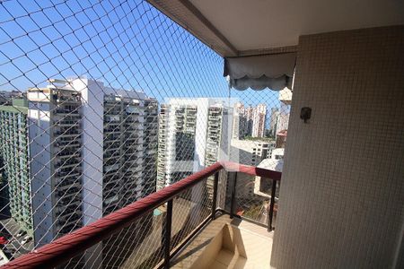 Varanda da Sala de apartamento para alugar com 2 quartos, 65m² em Barra da Tijuca, Rio de Janeiro