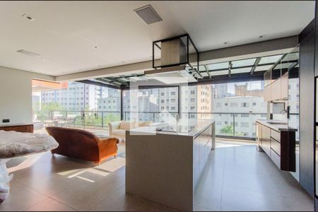 Sala/Cozinha de apartamento à venda com 2 quartos, 160m² em Vila Mariana, São Paulo