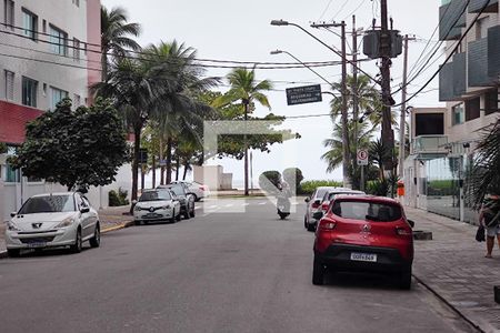 Vista da Rua de apartamento para alugar com 1 quarto, 56m² em Canto do Forte, Praia Grande