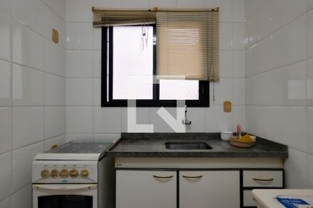 Cozinha de apartamento para alugar com 1 quarto, 56m² em Canto do Forte, Praia Grande