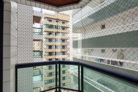 Sacada de apartamento para alugar com 1 quarto, 56m² em Canto do Forte, Praia Grande