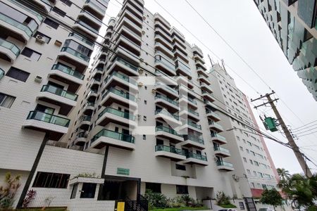 Fachada do Prédio de apartamento para alugar com 1 quarto, 56m² em Canto do Forte, Praia Grande