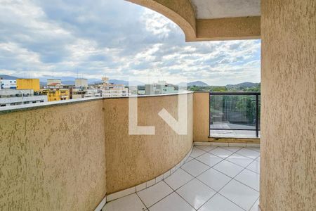 Varanda de apartamento para alugar com 2 quartos, 77m² em Tortuga, Guarujá