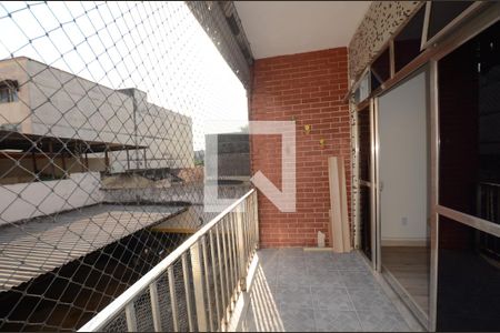 Varanda da sala de apartamento à venda com 3 quartos, 77m² em Vila da Penha, Rio de Janeiro