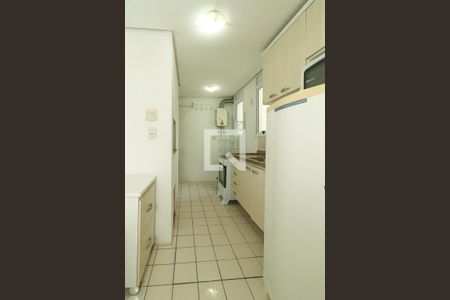 Cozinha de apartamento para alugar com 1 quarto, 35m² em Jardim Dona Leopoldina, Porto Alegre