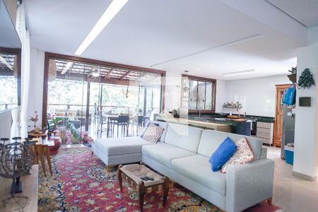sala tv 2 de casa de condomínio à venda com 4 quartos, 350m² em Retiro Do Chale, Brumadinho