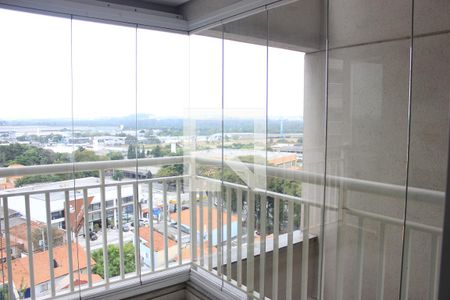 Varanda da Sala de apartamento à venda com 2 quartos, 52m² em Vila Augusta, Guarulhos