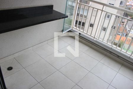 Varanda da Sala de apartamento à venda com 2 quartos, 52m² em Vila Augusta, Guarulhos