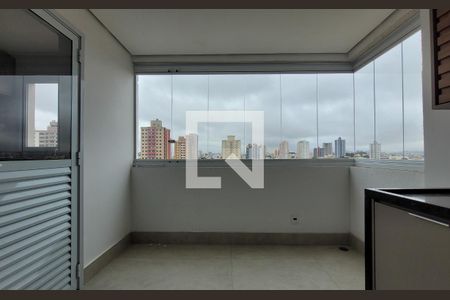 Varanda de apartamento para alugar com 1 quarto, 66m² em Parque das Nações, Santo André