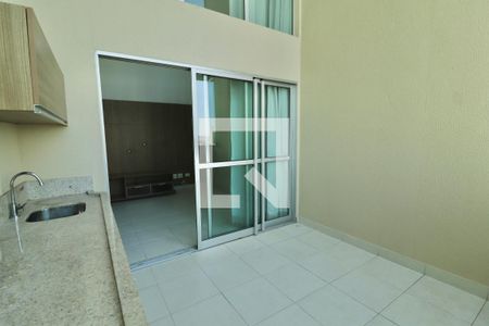 Varanda  de apartamento para alugar com 3 quartos, 105m² em Jardim Goiás, Goiânia