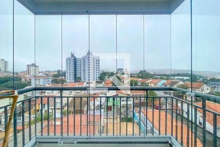 Vista da Sala de apartamento à venda com 1 quarto, 40m² em Santa Terezinha, São Bernardo do Campo