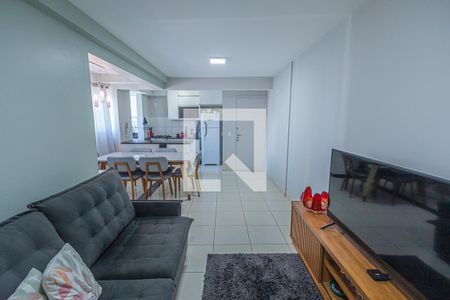 Sala de apartamento à venda com 3 quartos, 79m² em Heliópolis, Belo Horizonte