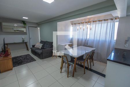Sala de apartamento à venda com 3 quartos, 79m² em Heliópolis, Belo Horizonte