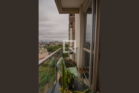 Varanda da Sala de apartamento à venda com 3 quartos, 83m² em Tijuca, Rio de Janeiro