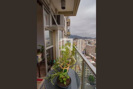 Varanda da Sala de apartamento à venda com 3 quartos, 83m² em Tijuca, Rio de Janeiro