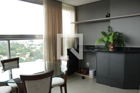 Varanda da Sala de apartamento para alugar com 1 quarto, 66m² em Pinheiros, São Paulo