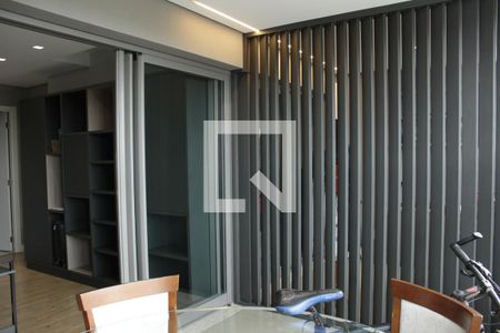 Sala e Varanda da Sala de apartamento para alugar com 1 quarto, 66m² em Pinheiros, São Paulo